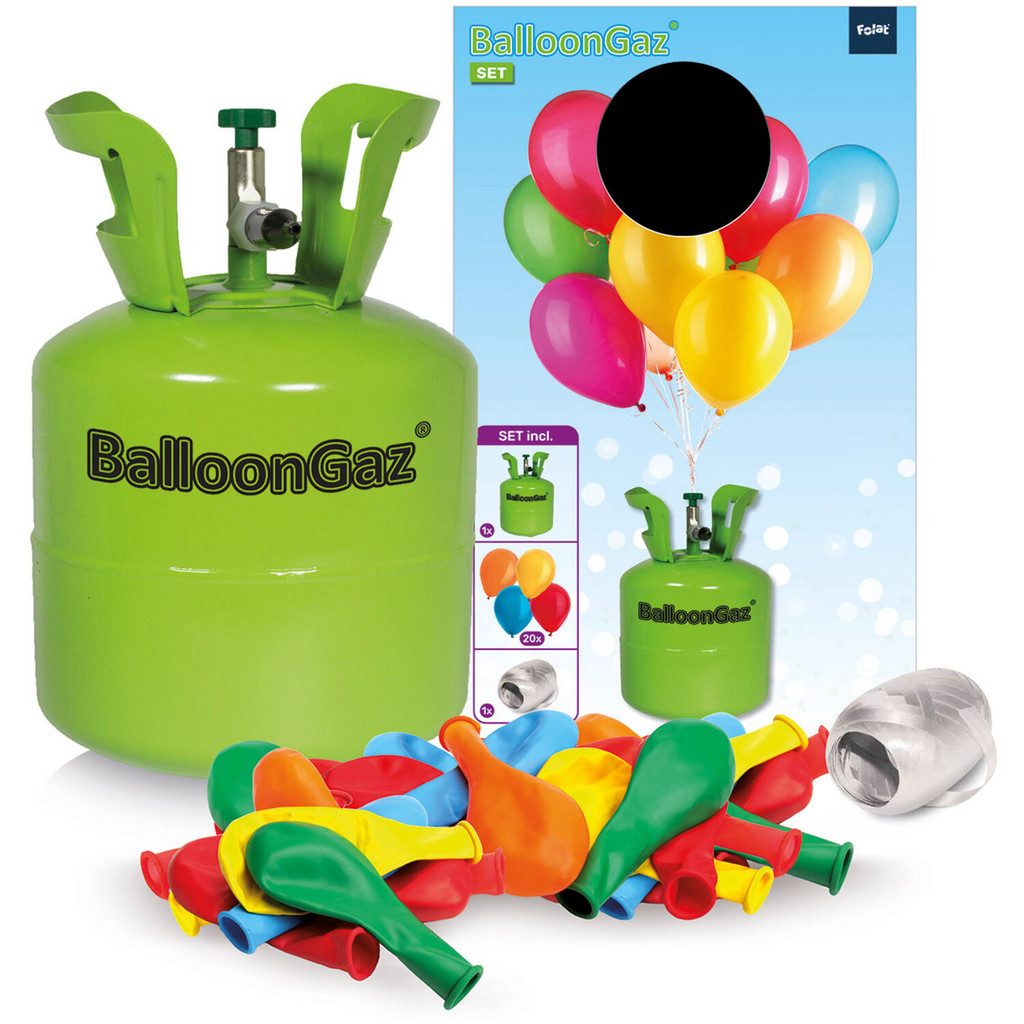 FOLAT Heliumflasche für 30-50 Ballons